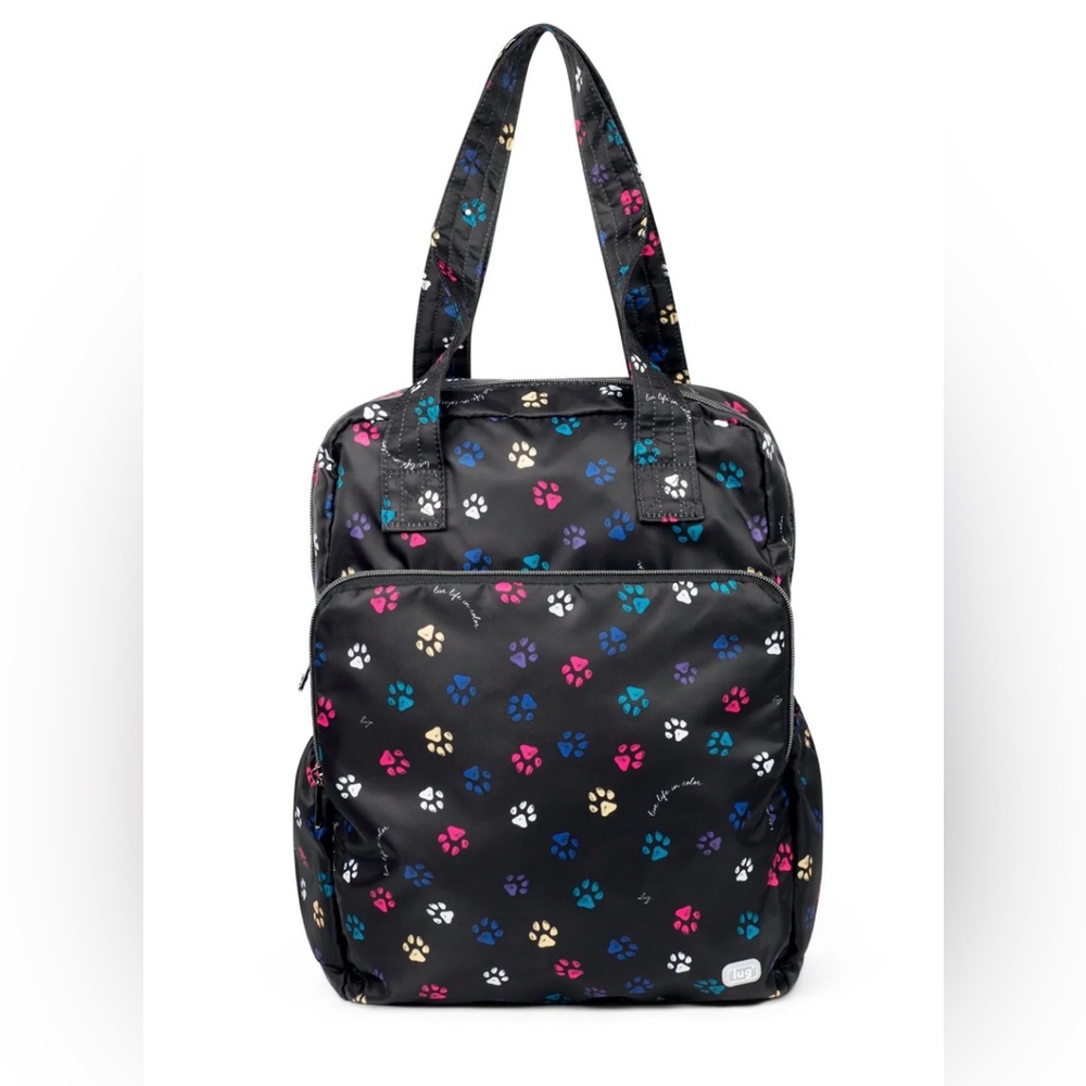 🐾 Lug Ranger XL Packable Tote Bag “Paws Black”. NWT